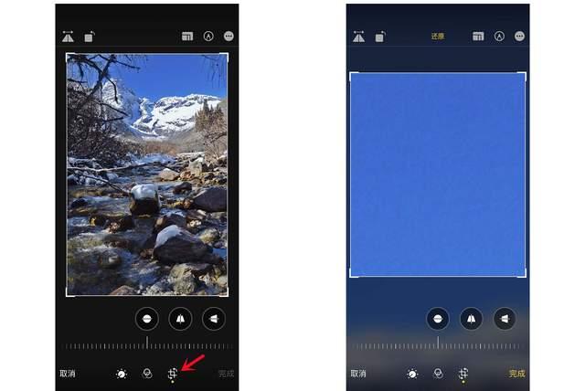 翔安苹果手机维修分享iPhone手机如何使用裁剪功能隐藏照片 