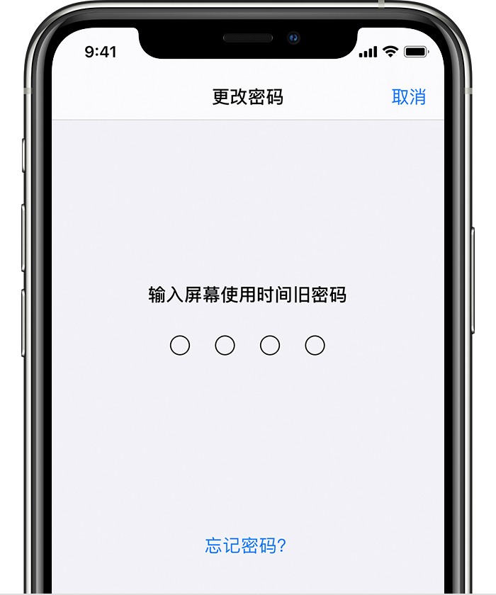 翔安苹果手机维修分享iOS 14 忘记屏幕使用时间密码怎么办 